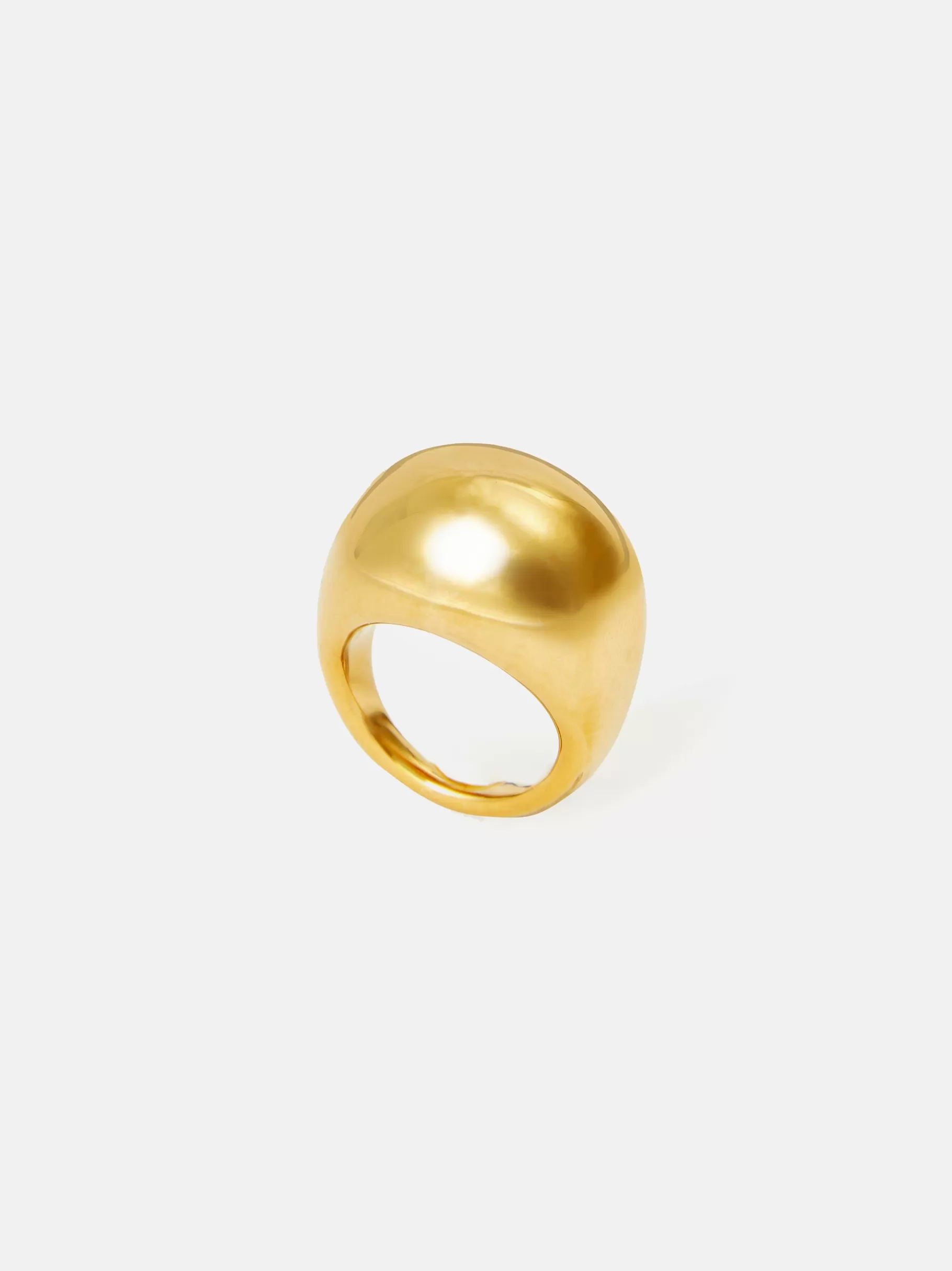 Jigsaw Jewellery-Chunky Dome Ring Gold