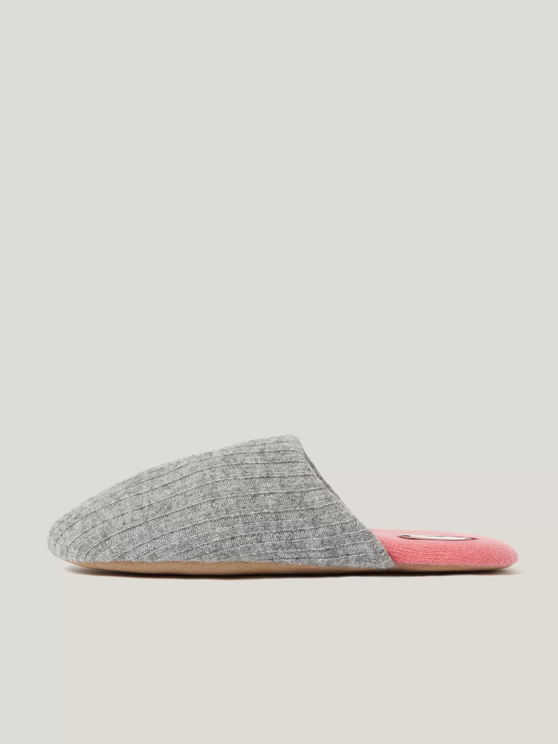 Jigsaw Pyjamas & Loungewear-Compact Wool Slipper Grey