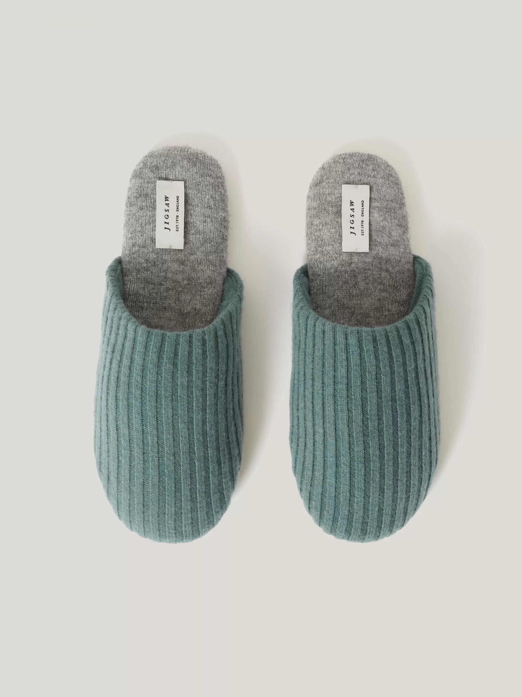 Jigsaw Pyjamas & Loungewear-Compact Wool Slipper Blue