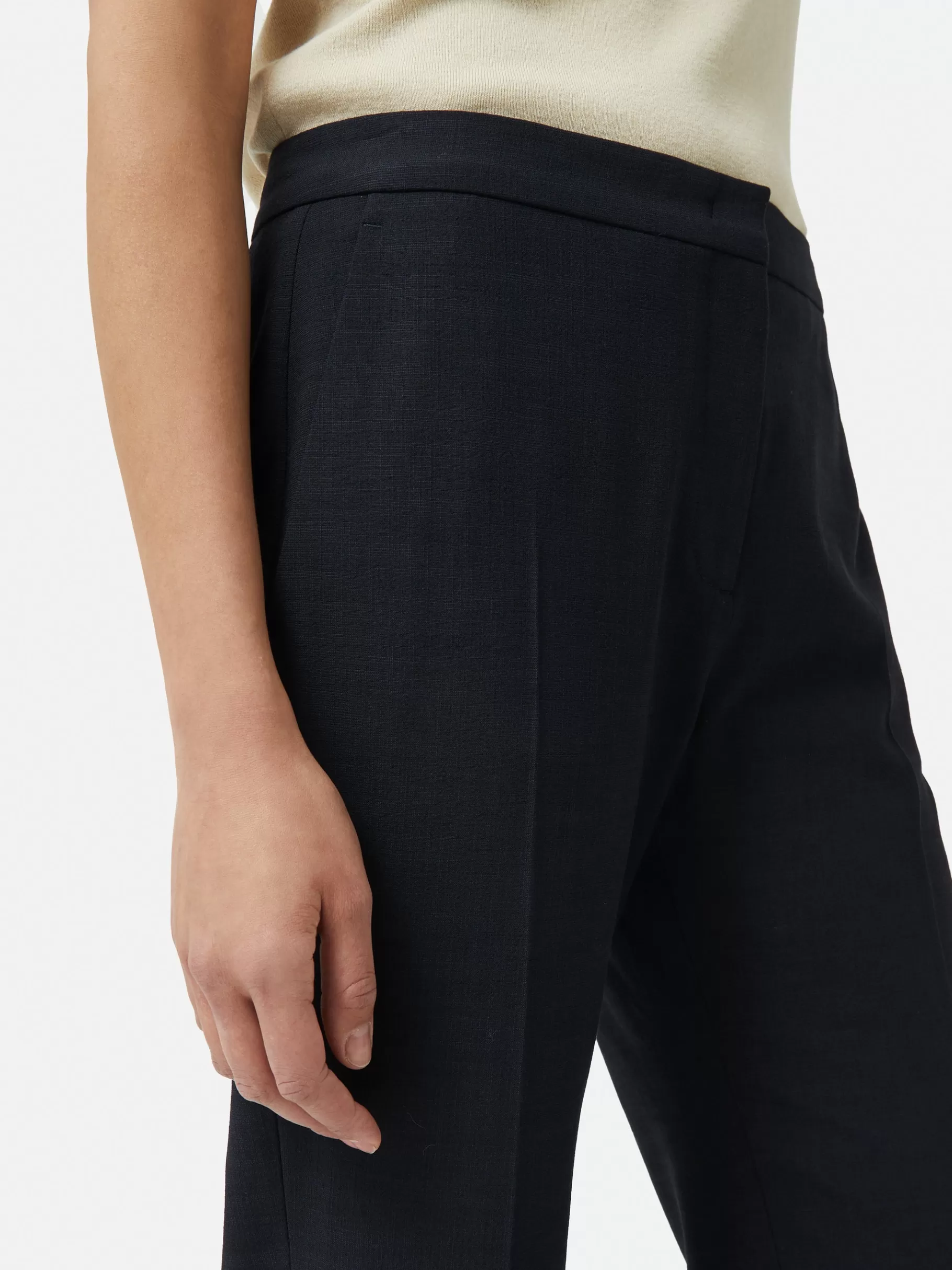 Jigsaw Trousers | Suits & Tailoring-Crosshatch Mason Trouser Navy
