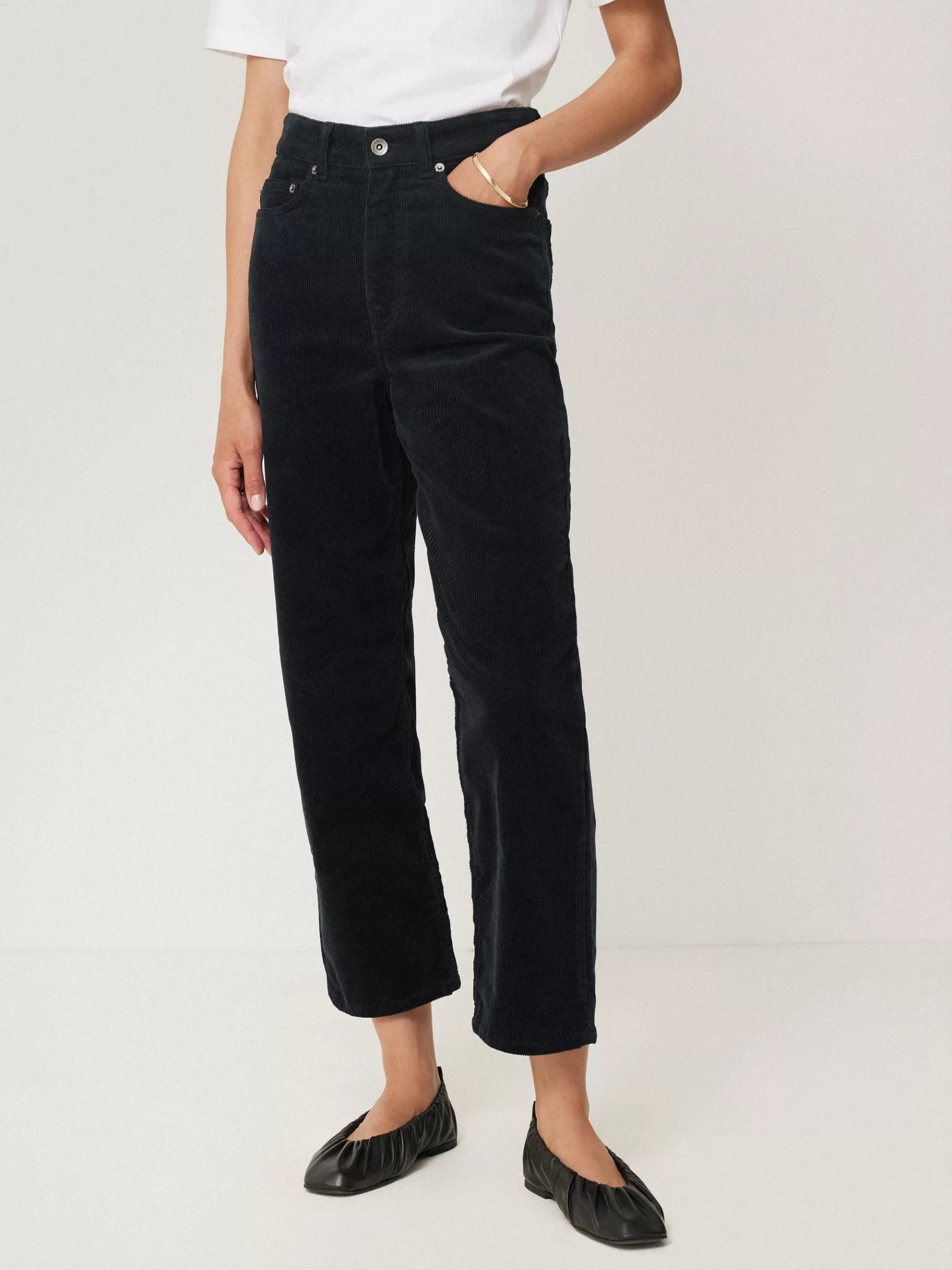 Jigsaw Trousers | Co-ords-Delmont Cord Tapered Jean Navy