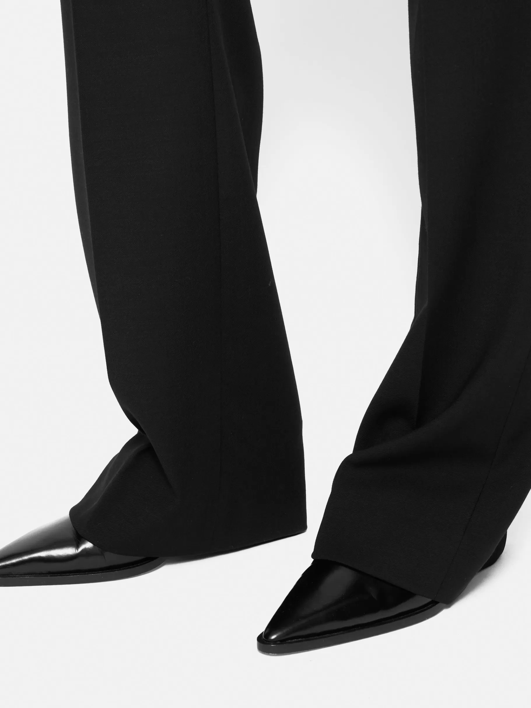 Jigsaw Trousers | Suits & Tailoring-Fluid Twill Mason Trouser Black