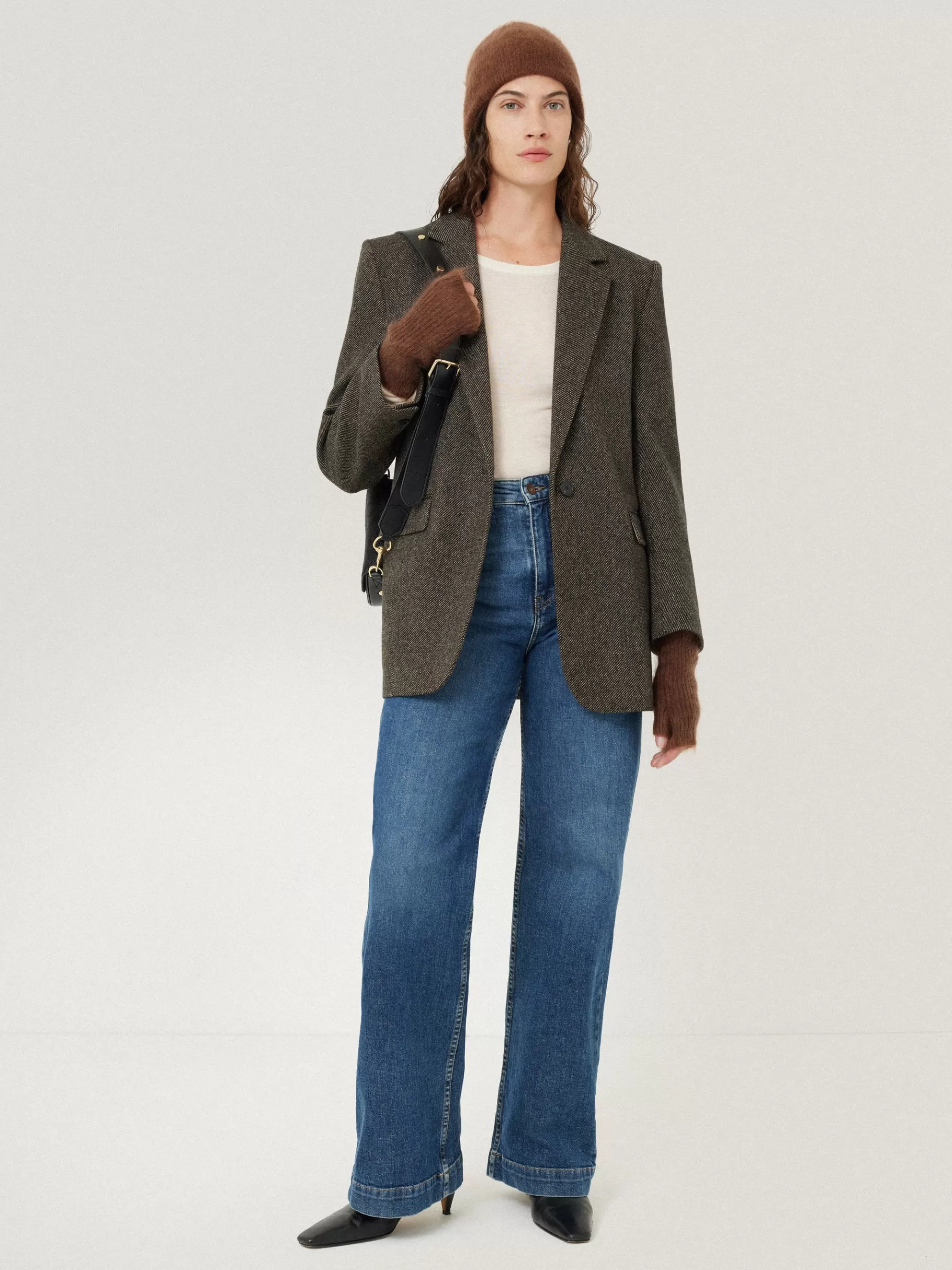 Jigsaw Hats & Gloves | Knitwear & Cashmere-Halo Cashmere Mittens Ginger