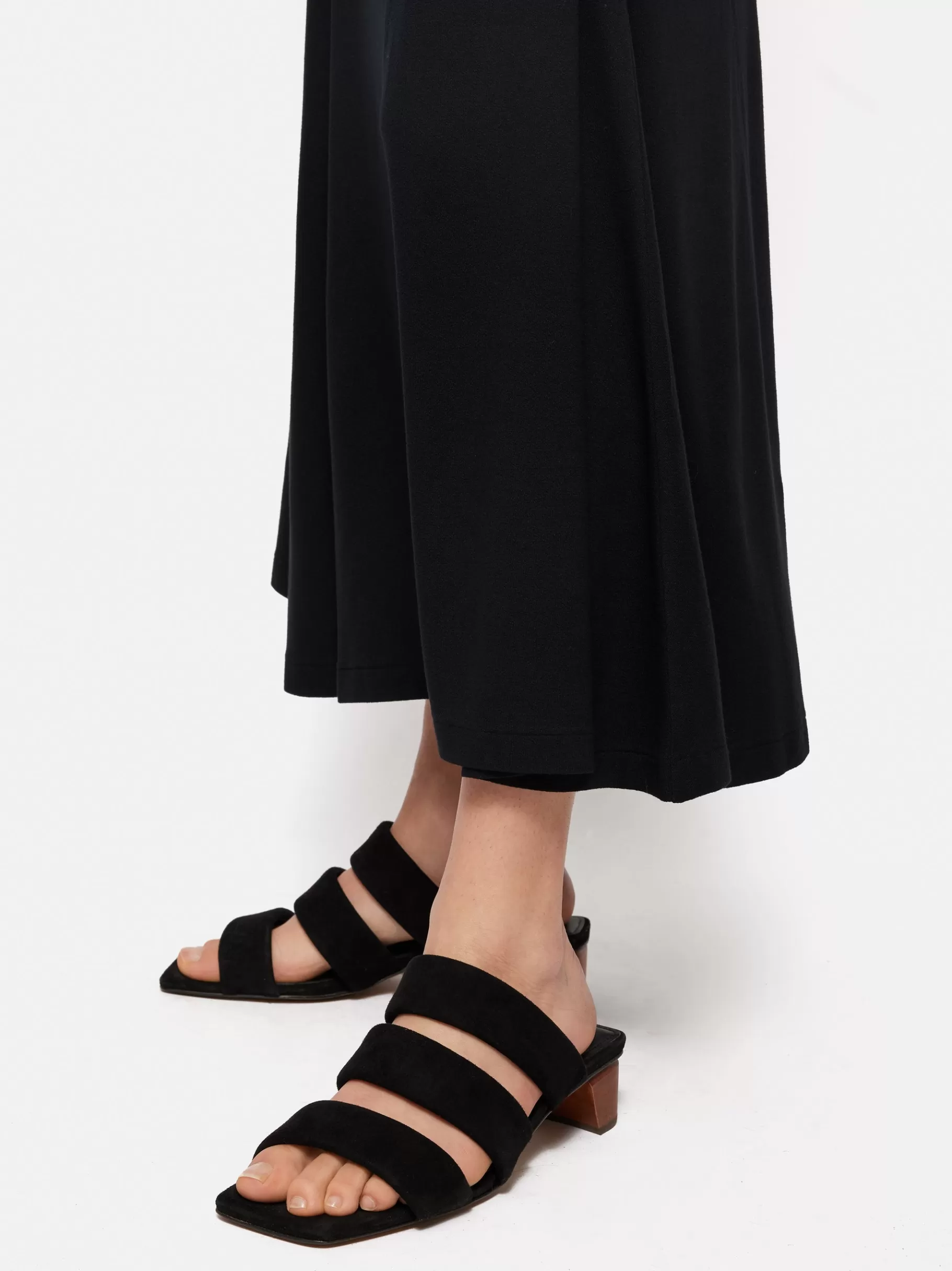 Jigsaw Heels-Henley Heeled Sandal Black
