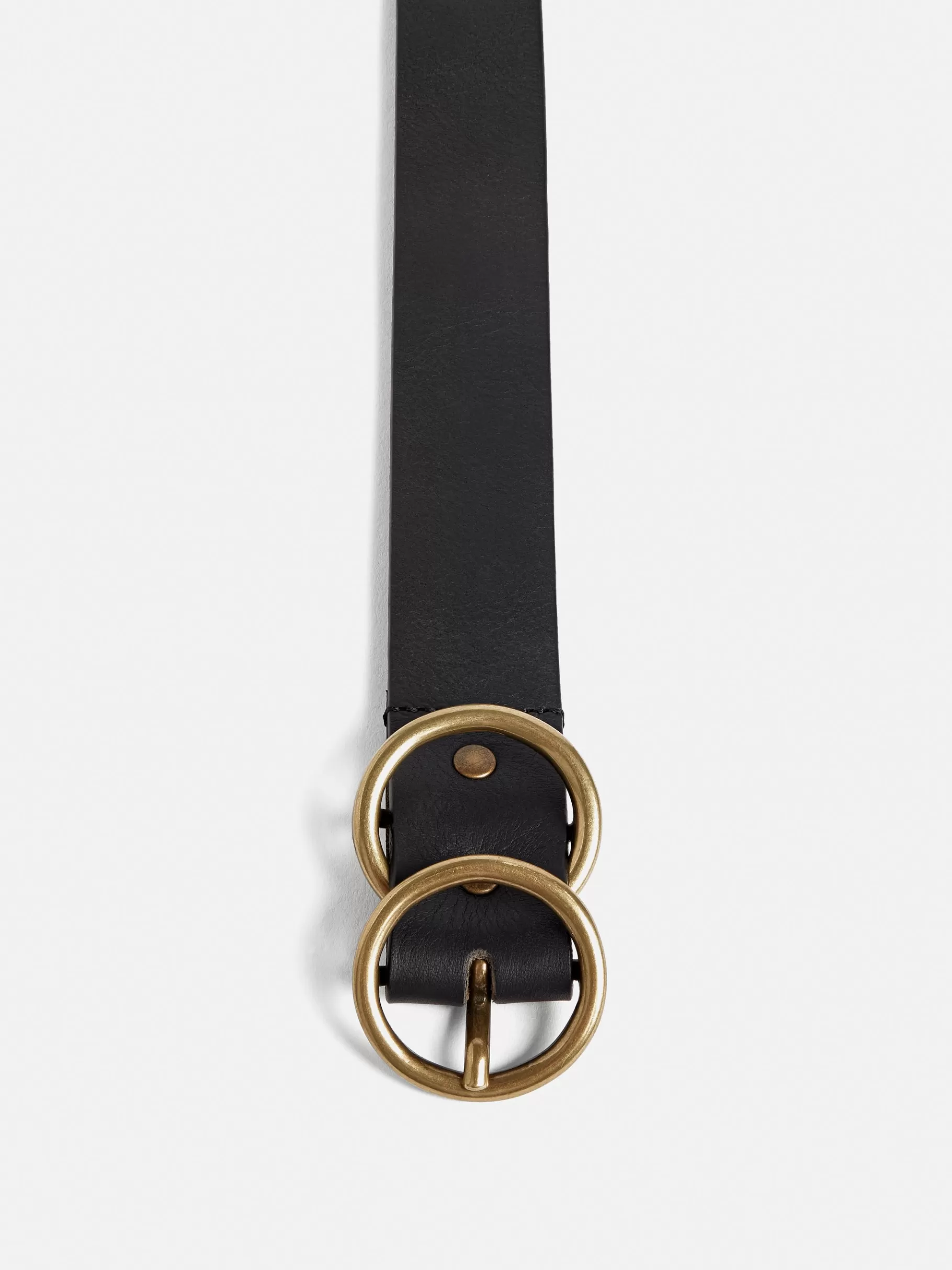 Jigsaw Leather | Belts-Italian Leather Carlos Belt Black