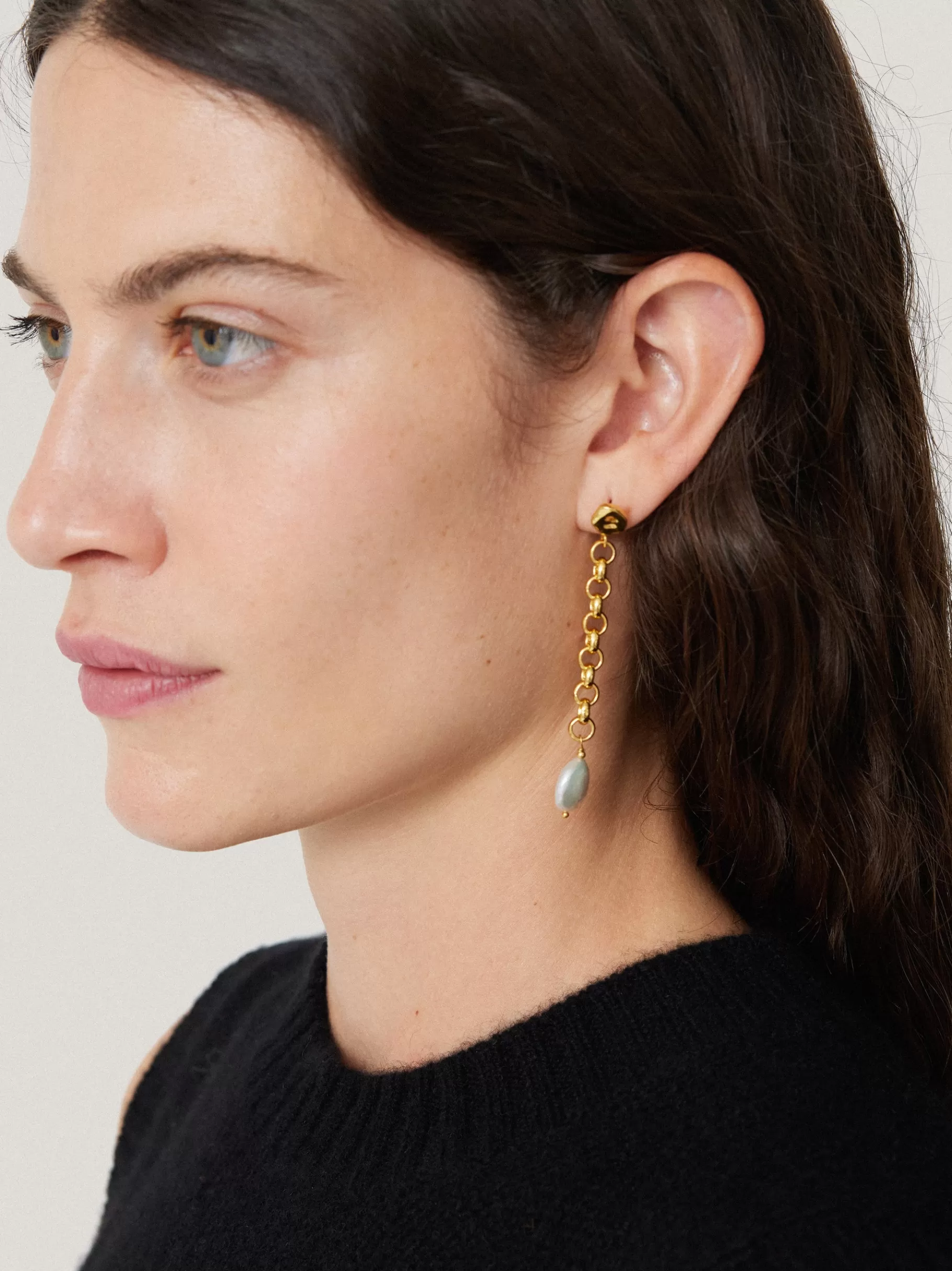 Jigsaw Jewellery | Party-Keshi Drop Earring Pearl
