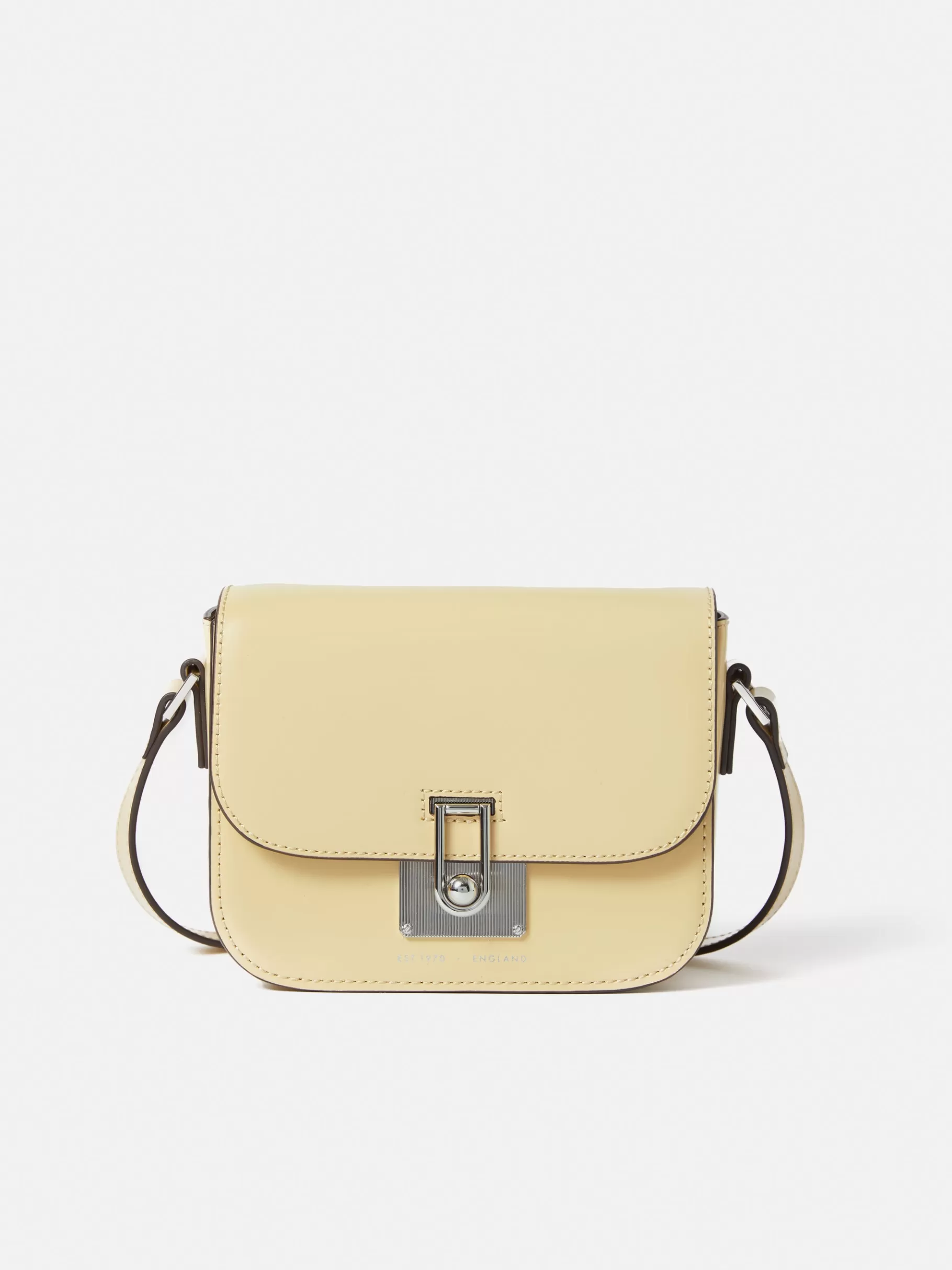 Jigsaw Bags | Leather-Meret Crossbody Cream