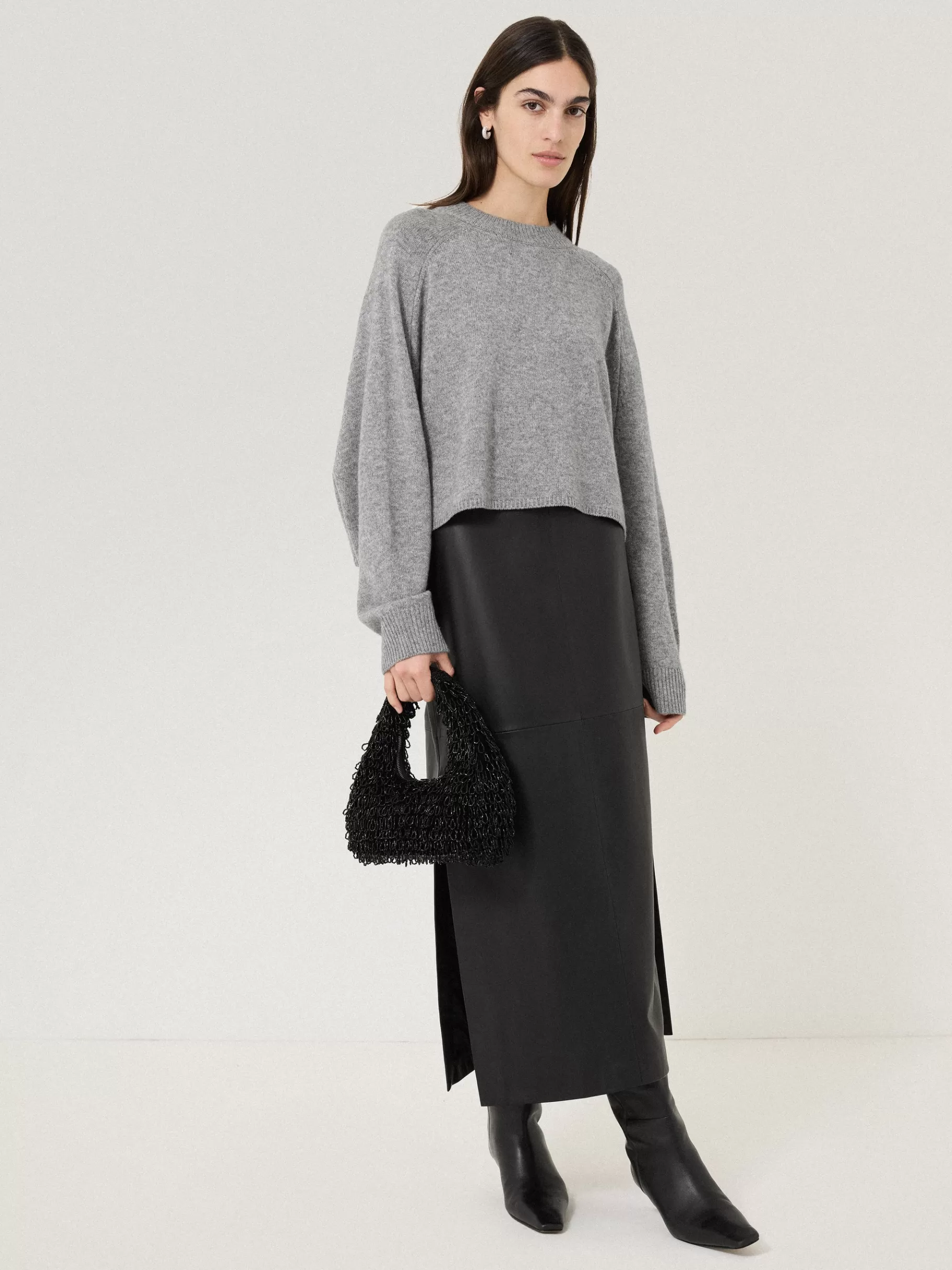 Jigsaw Bags | Party-Mini Tay Beaded Bag Black