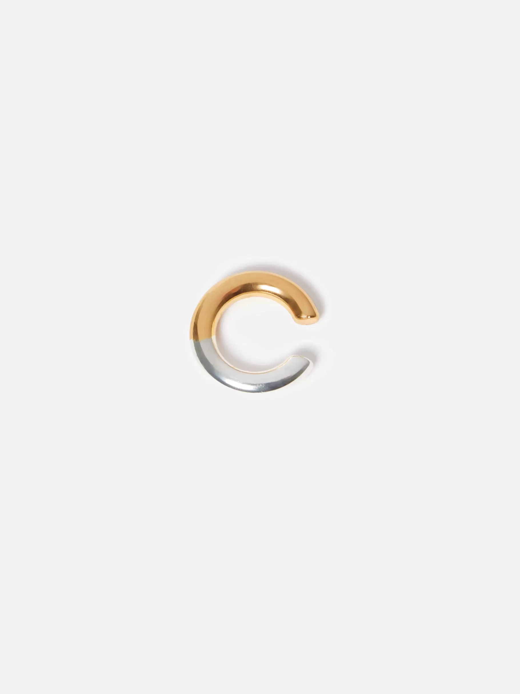 Jigsaw Jewellery-Mixed Metal Ear Cuff Gold