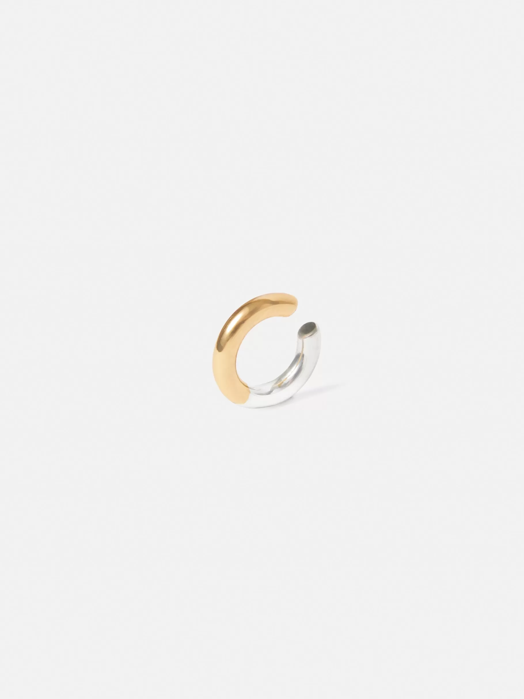 Jigsaw Jewellery-Mixed Metal Ear Cuff Gold