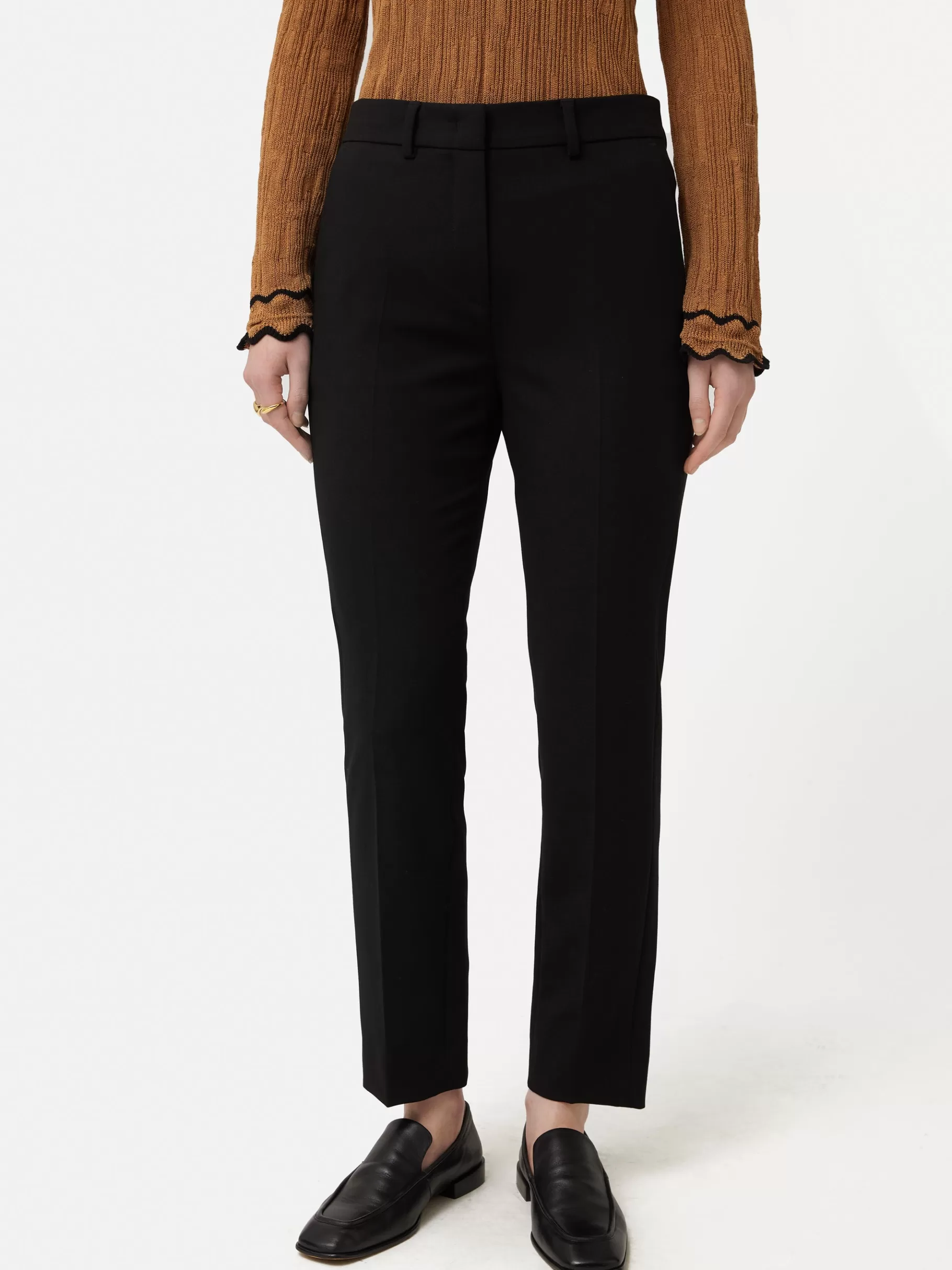 Jigsaw Trousers | Suits & Tailoring-Modern Crepe Marden Trouser Black