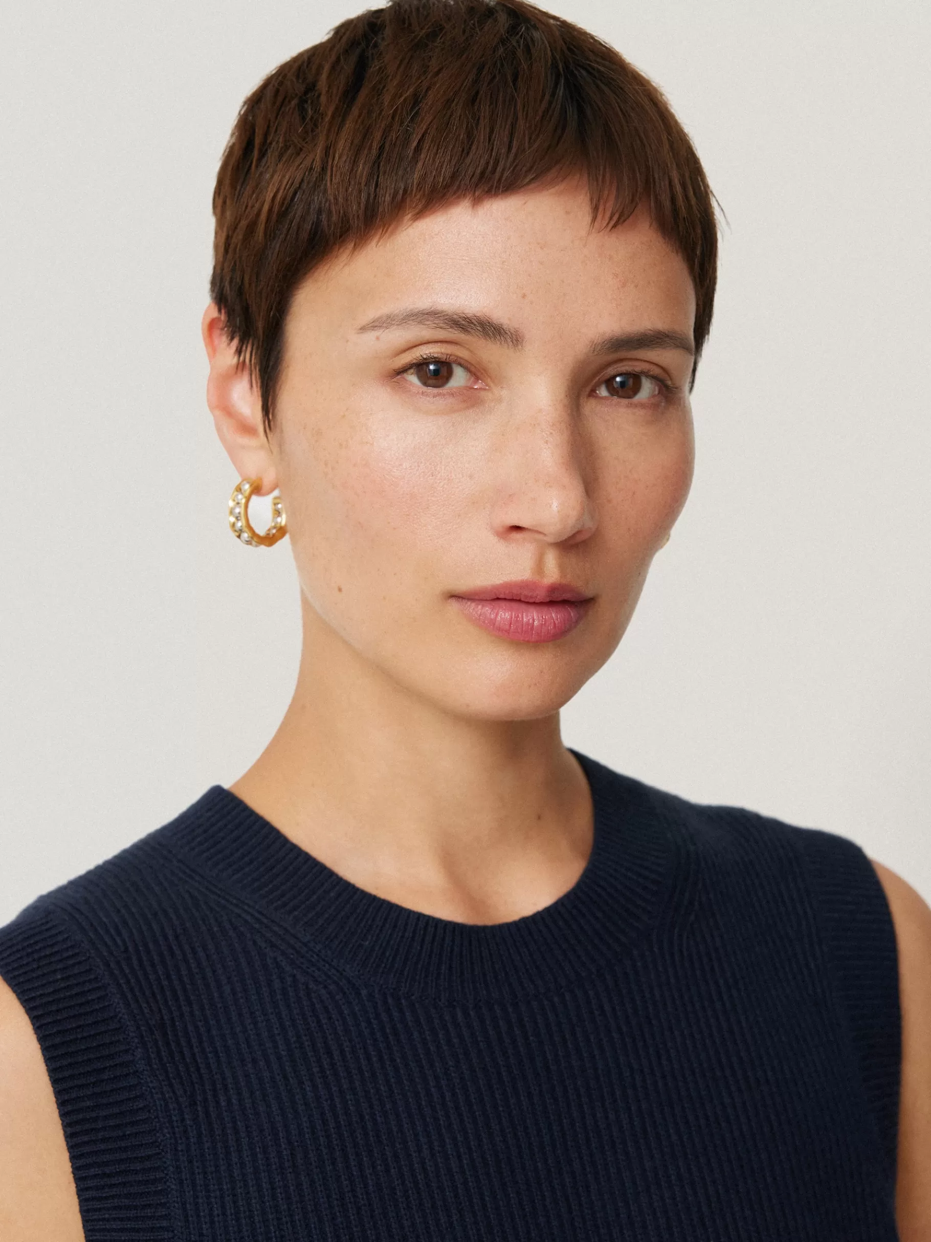 Jigsaw Jewellery | Party-Molten Bead Hoop Earring Multi