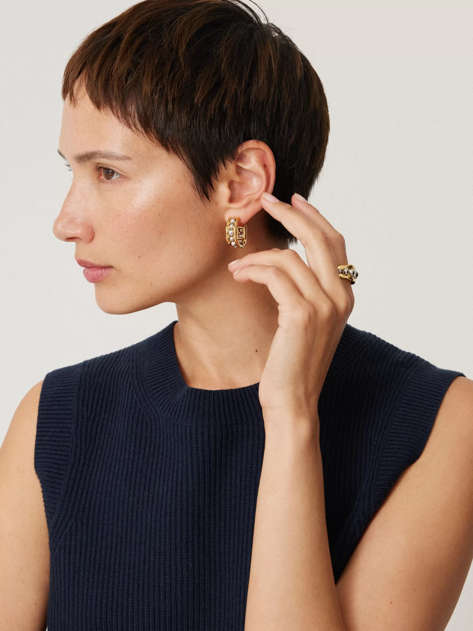 Jigsaw Jewellery | Party-Molten Bead Ring Multi