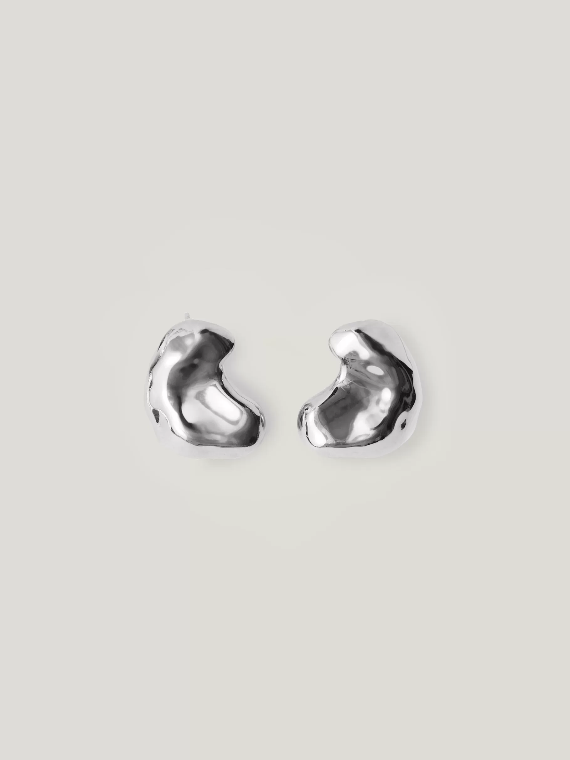 Jigsaw Jewellery | Party-Molten Stud Earring Silver