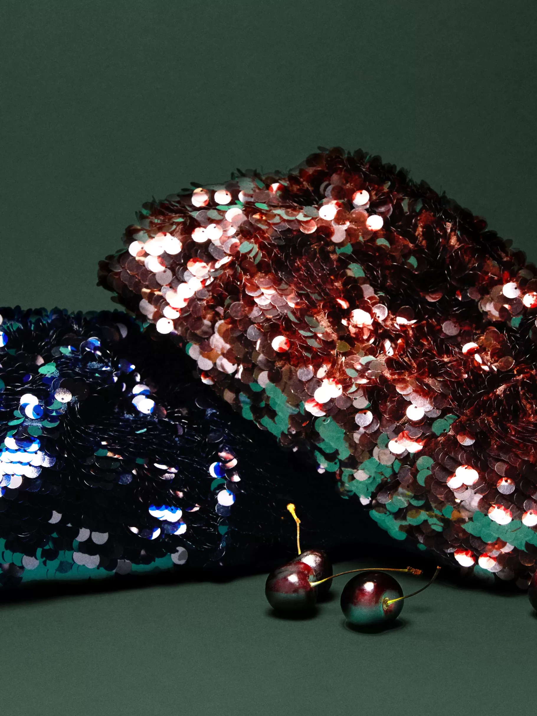 Jigsaw Bags | Party-Oversized Sequin Clutch Brown