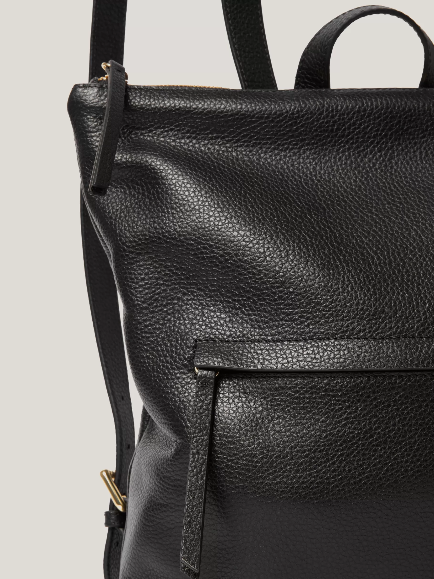 Jigsaw Wallets & Card Holders | Bags-Pebble Leather Backpack Black