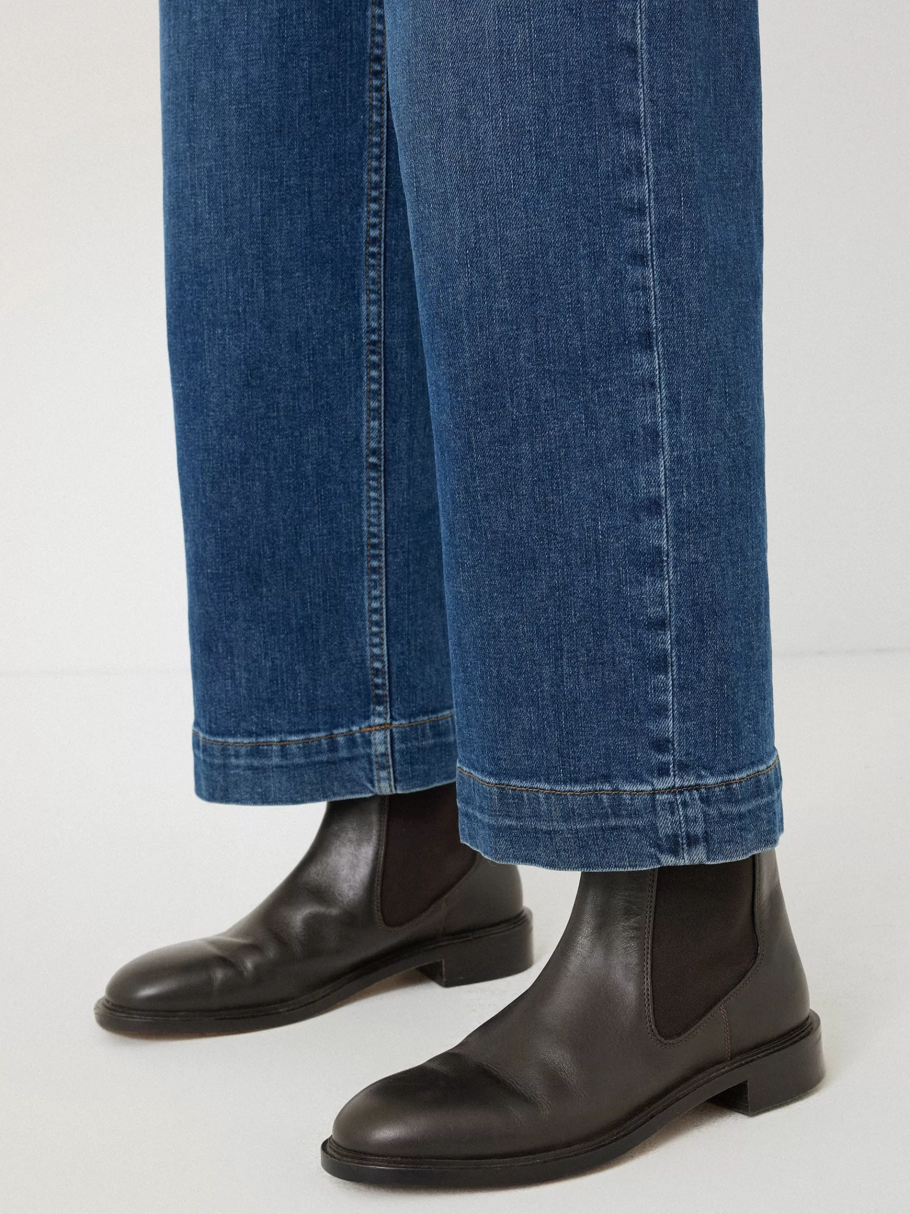 Jigsaw Boots-Pembridge Leather Chelsea Boot Brown