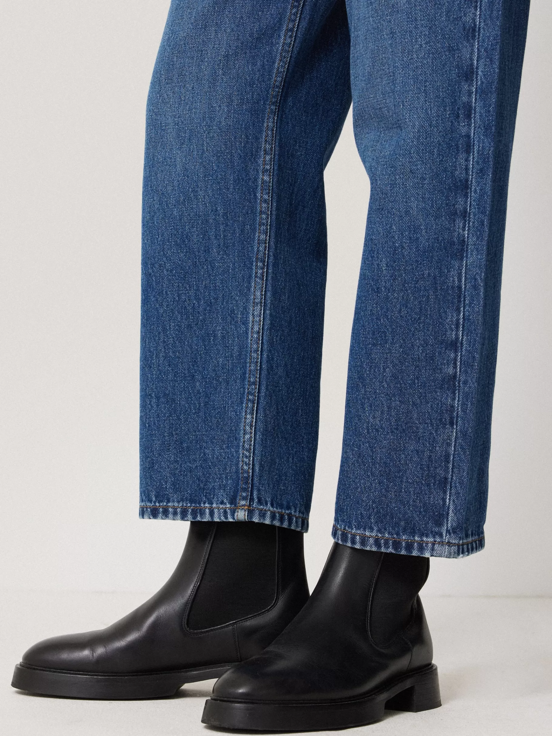 Jigsaw Boots-Pembridge Leather Chelsea Boot Black