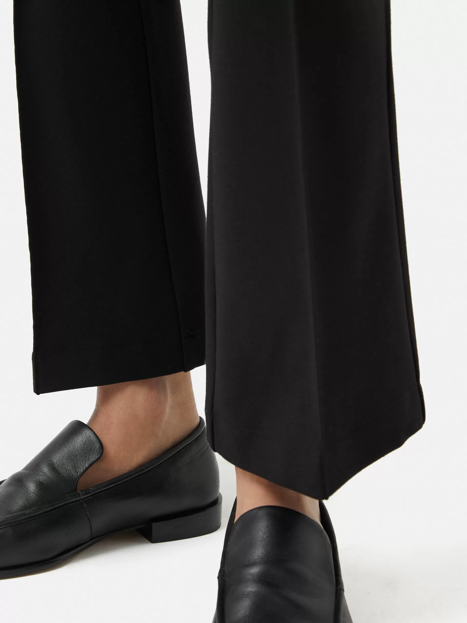 Jigsaw Trousers | Suits & Tailoring-Ponte Kickflare Trouser Black