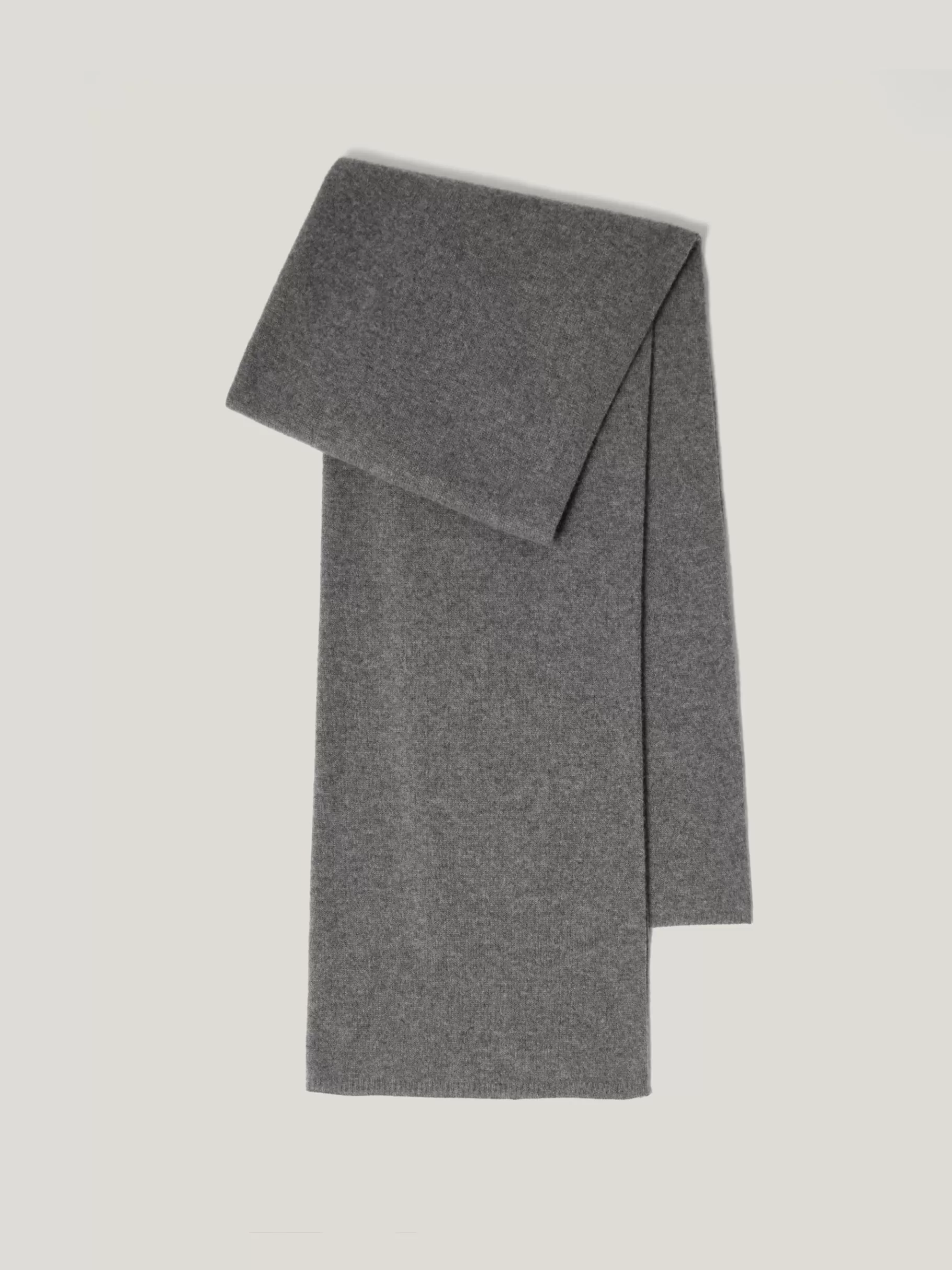 Jigsaw Ponchos & Scarves | Knitwear & Cashmere-Pure Cashmere Blanket Scarf MidGrey