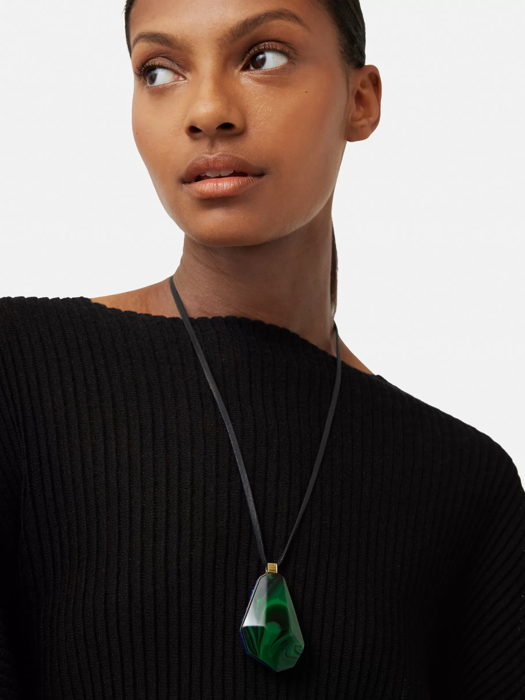 Jigsaw Jewellery-Resin Cord Necklace Multi