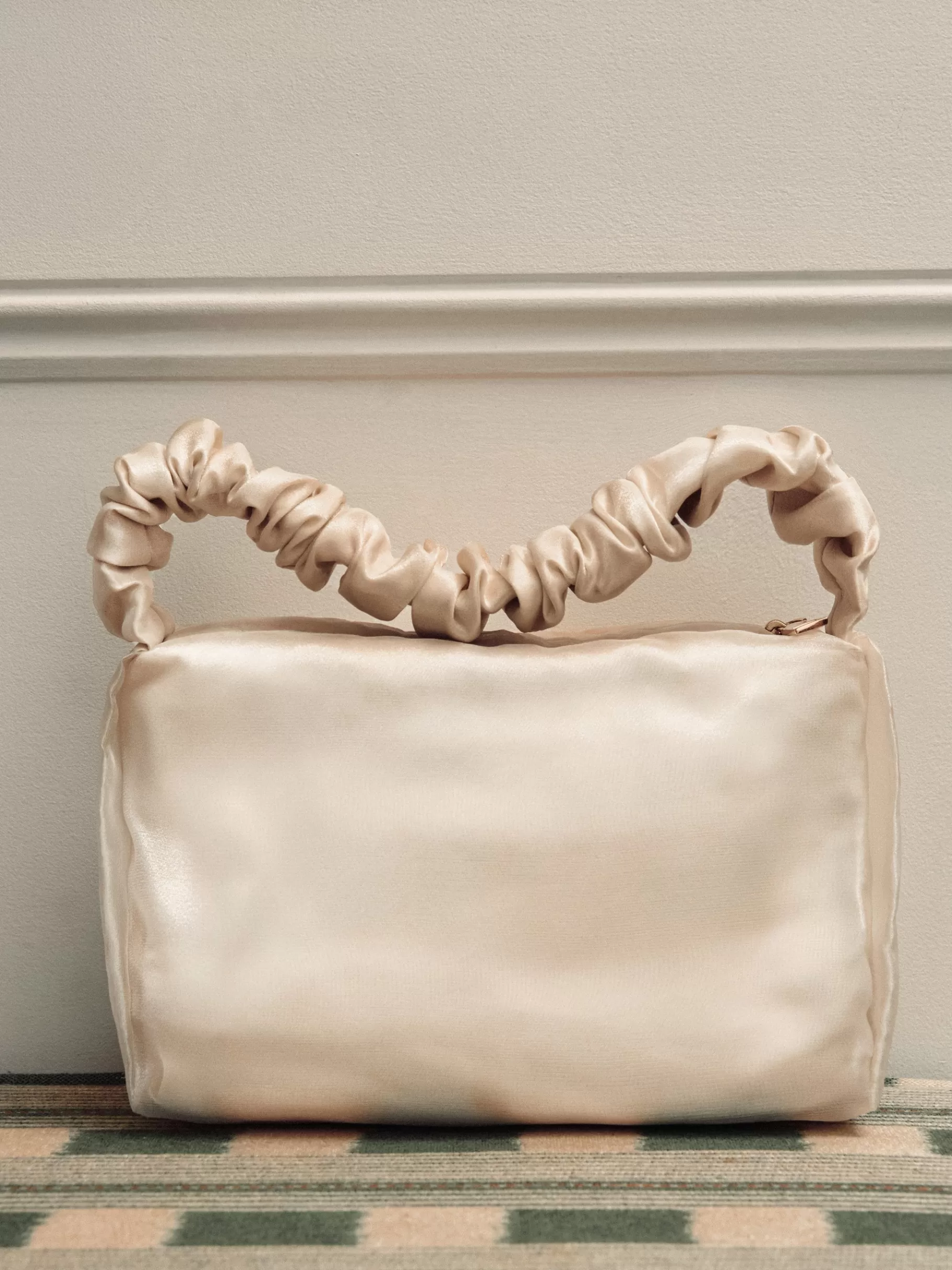 Jigsaw Bags | Party-Ruched Organza Mini Bag Cream
