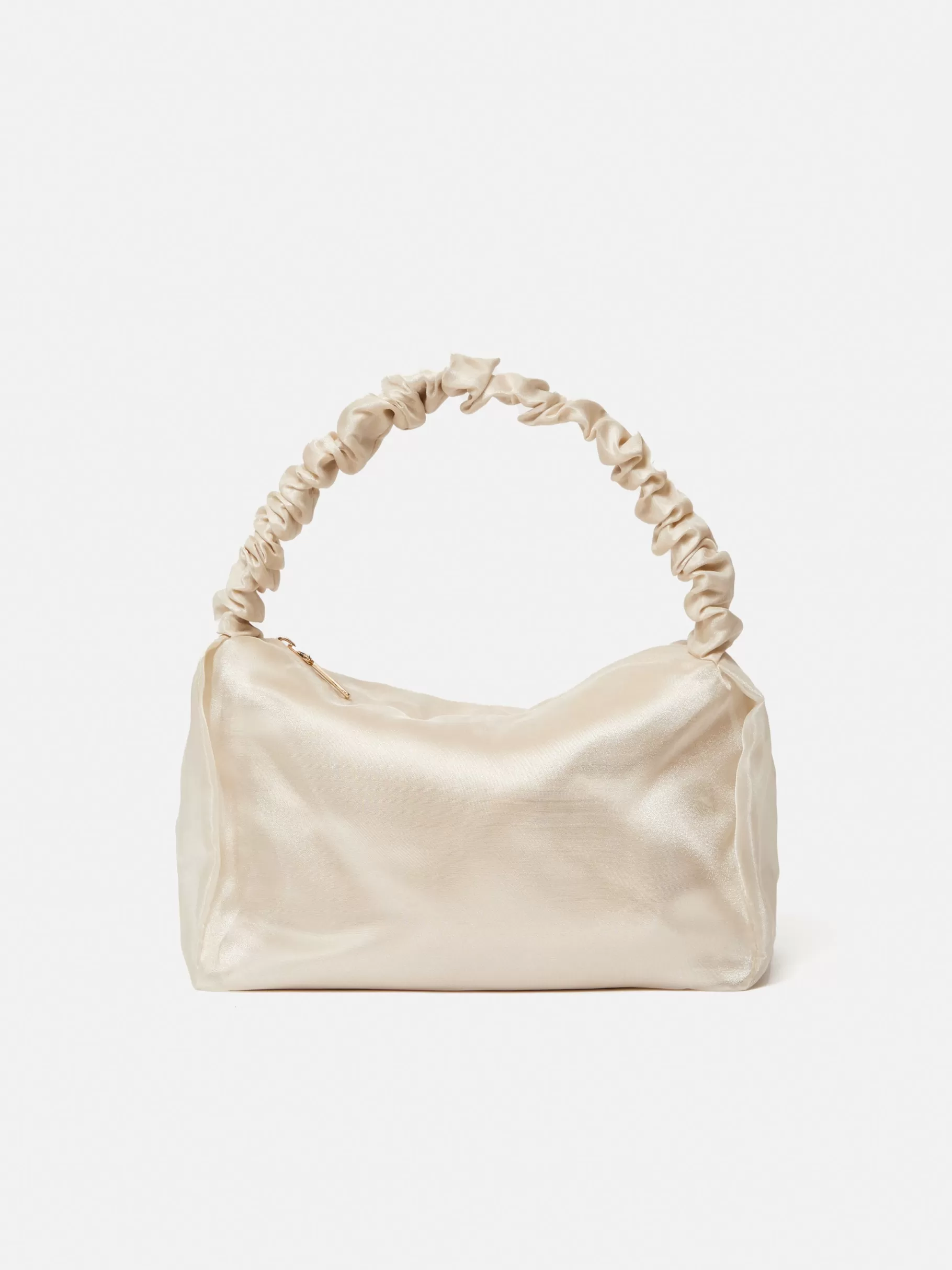 Jigsaw Bags | Party-Ruched Organza Mini Bag Cream