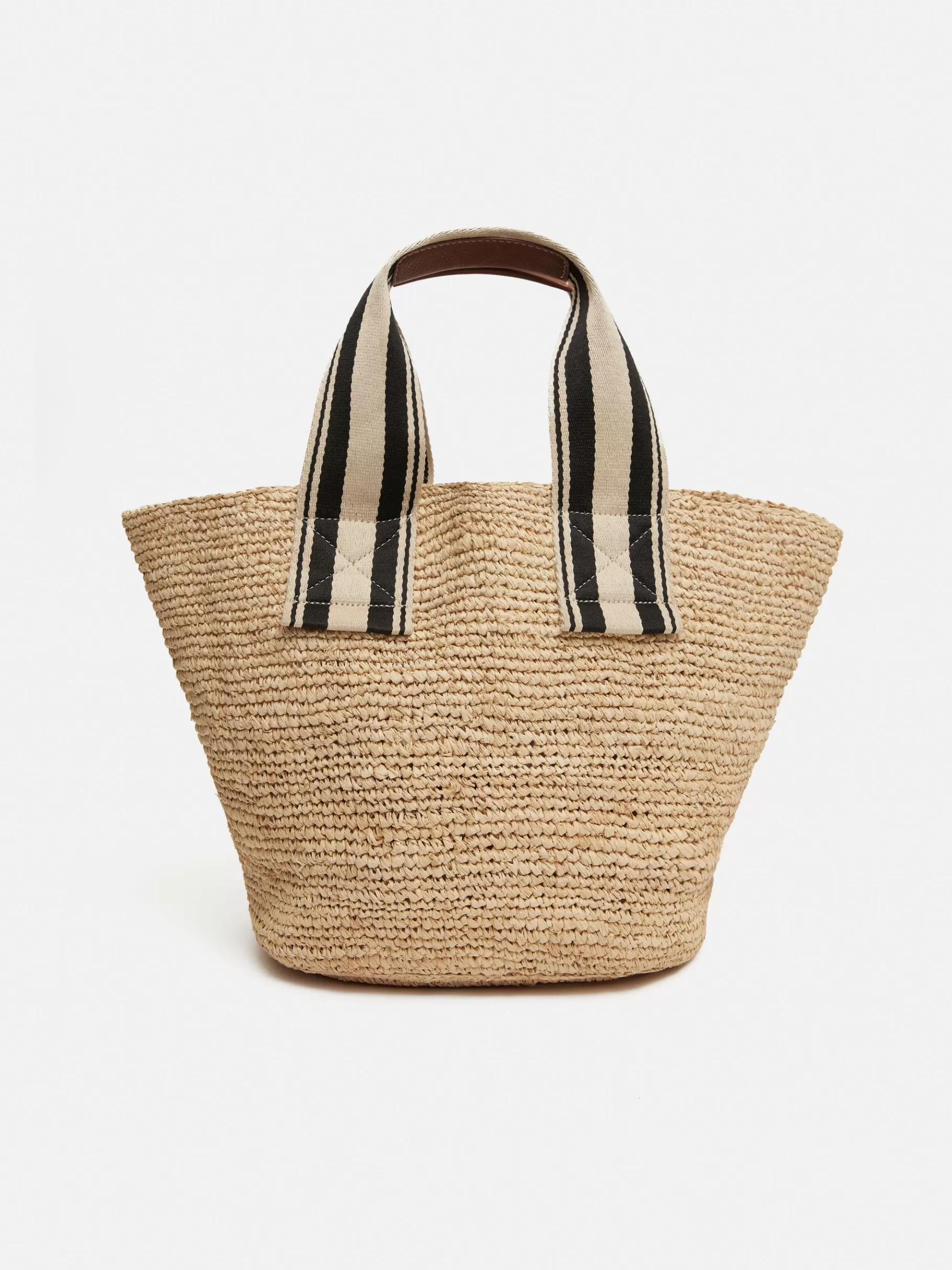 Jigsaw Bags-Soft Raffia Tote Natural