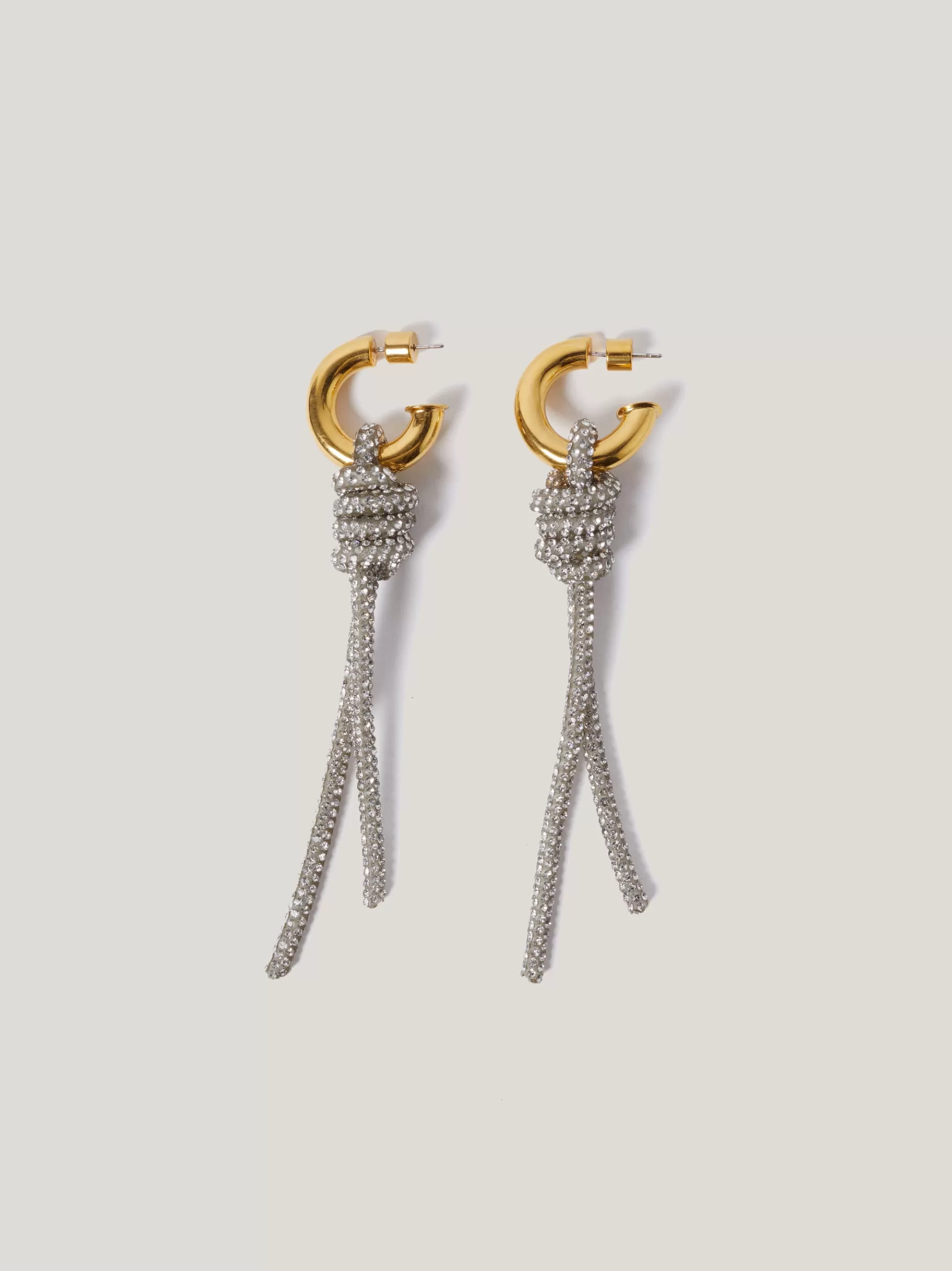 Jigsaw Jewellery | Party-Sparkle Cord Earring Silver