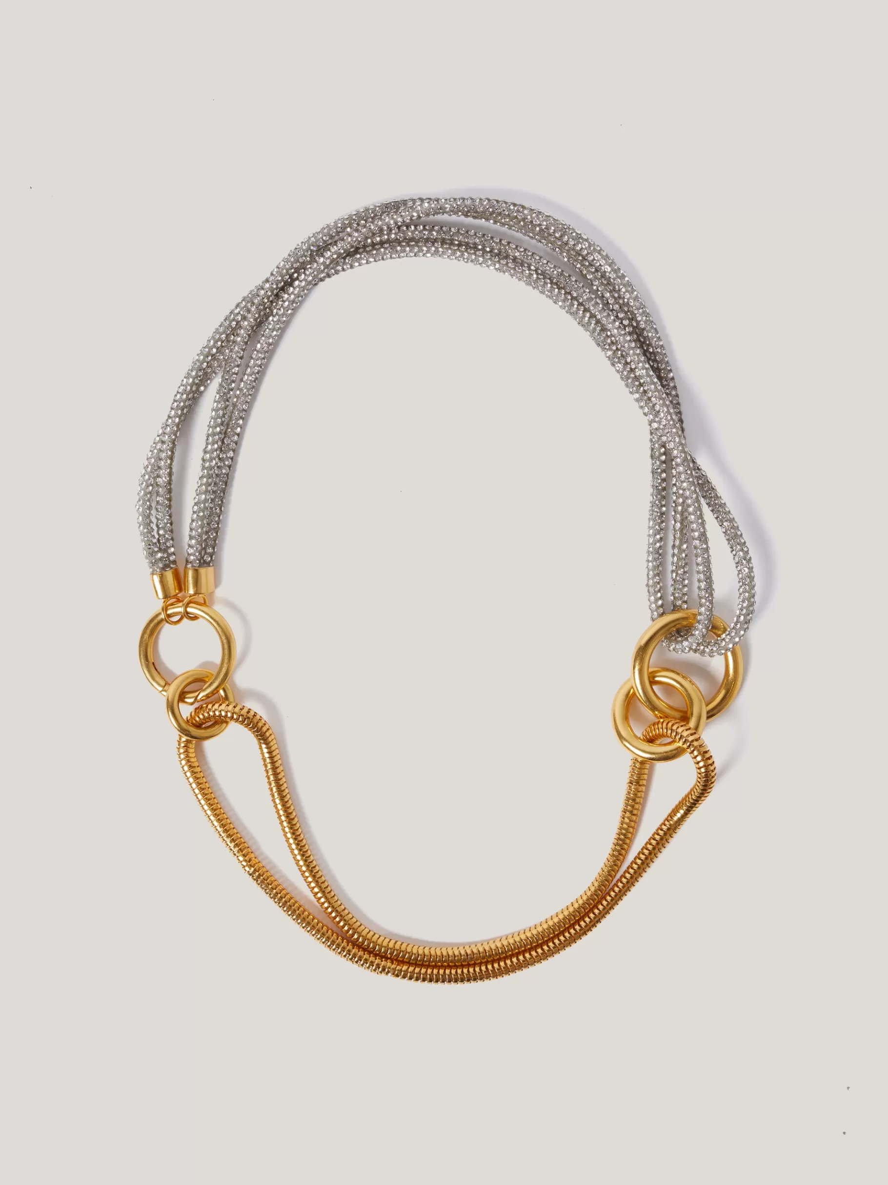 Jigsaw Jewellery | Party-Sparkle Cord Necklace Silver