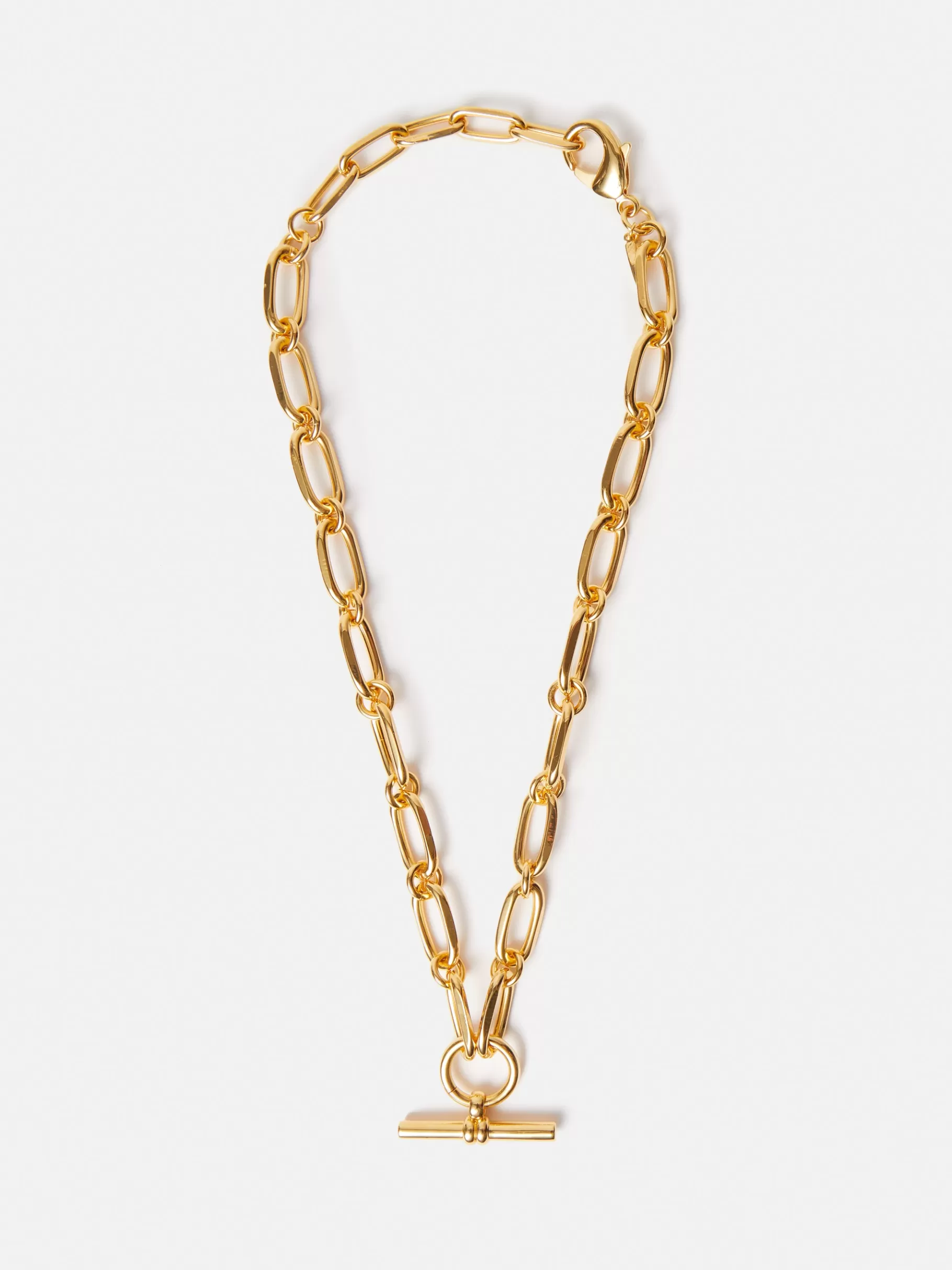 Jigsaw Jewellery | Party-Trombone Link Chain Necklace Gold