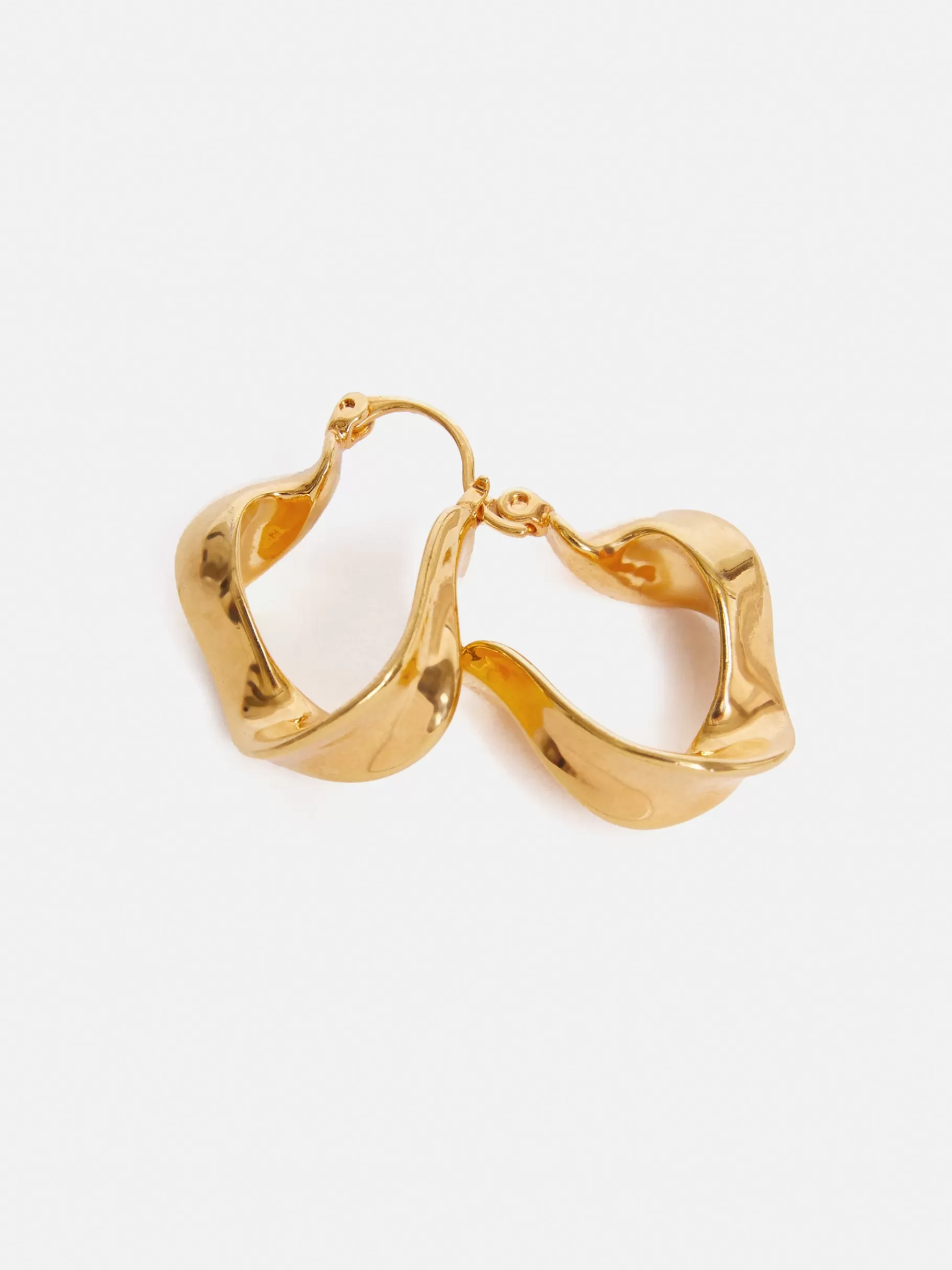 Jigsaw Jewellery-Twisted Hoop Earring Gold