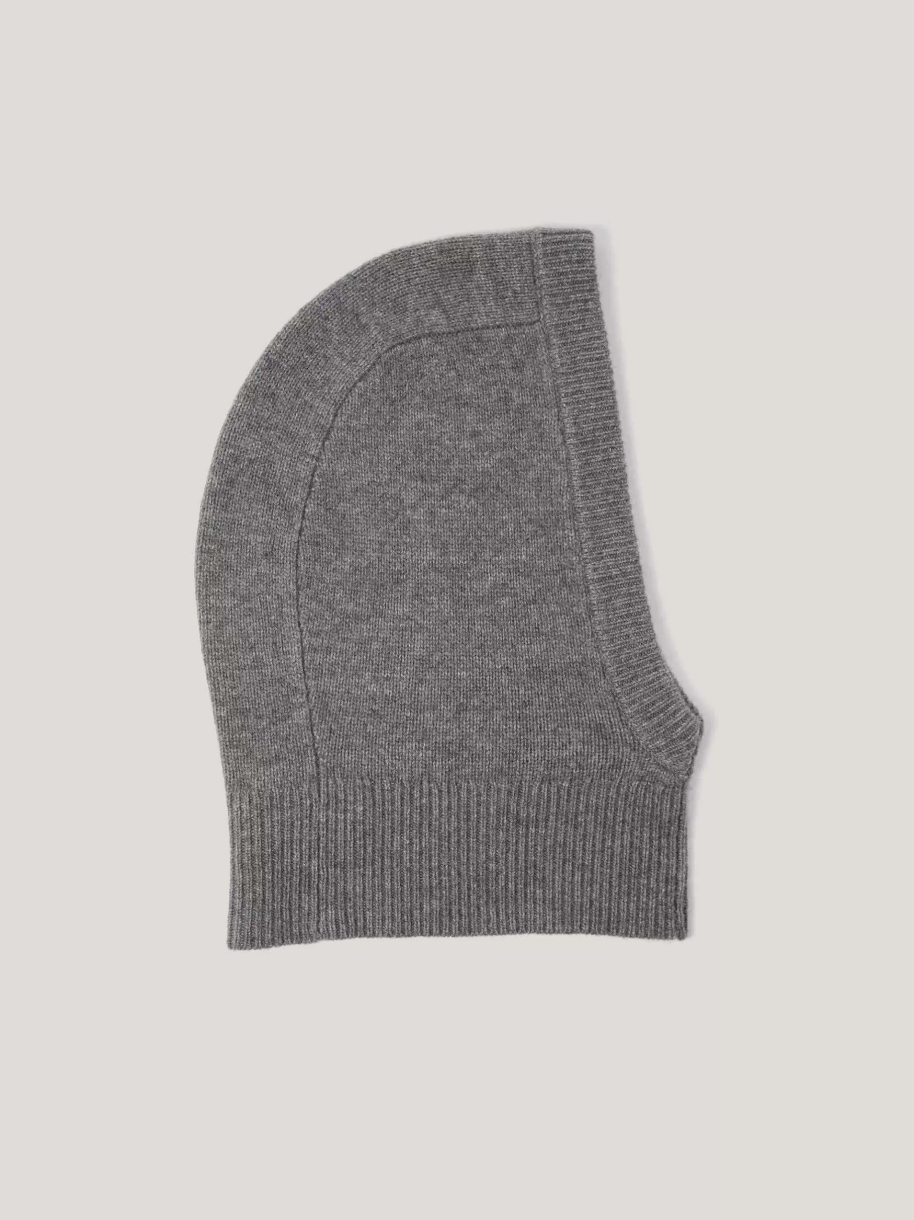 Jigsaw Ponchos & Scarves | Knitwear & Cashmere-Wool Cashmere Blend Hooded Snood Grey