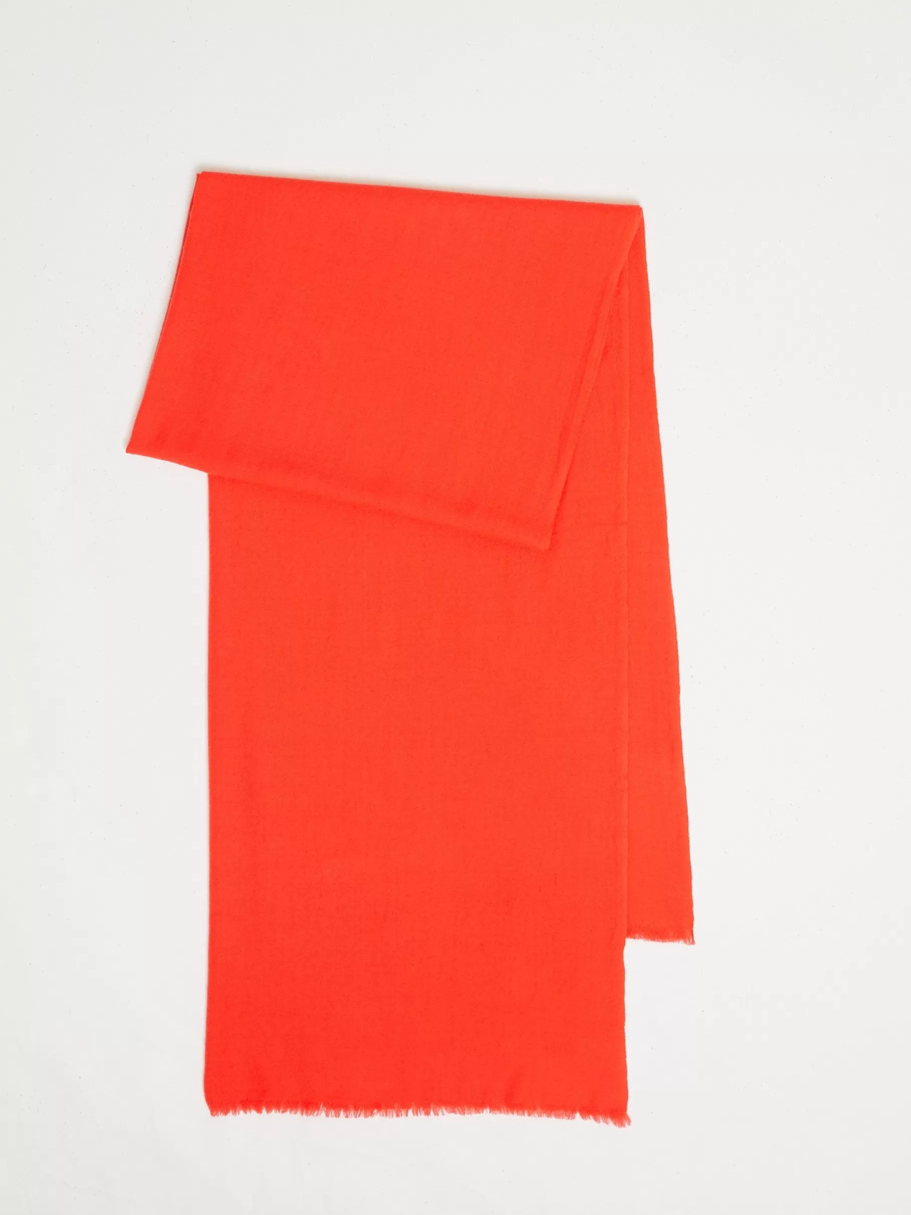 Jigsaw Ponchos & Scarves | Knitwear & Cashmere-Wool Silk Pashmina Coral