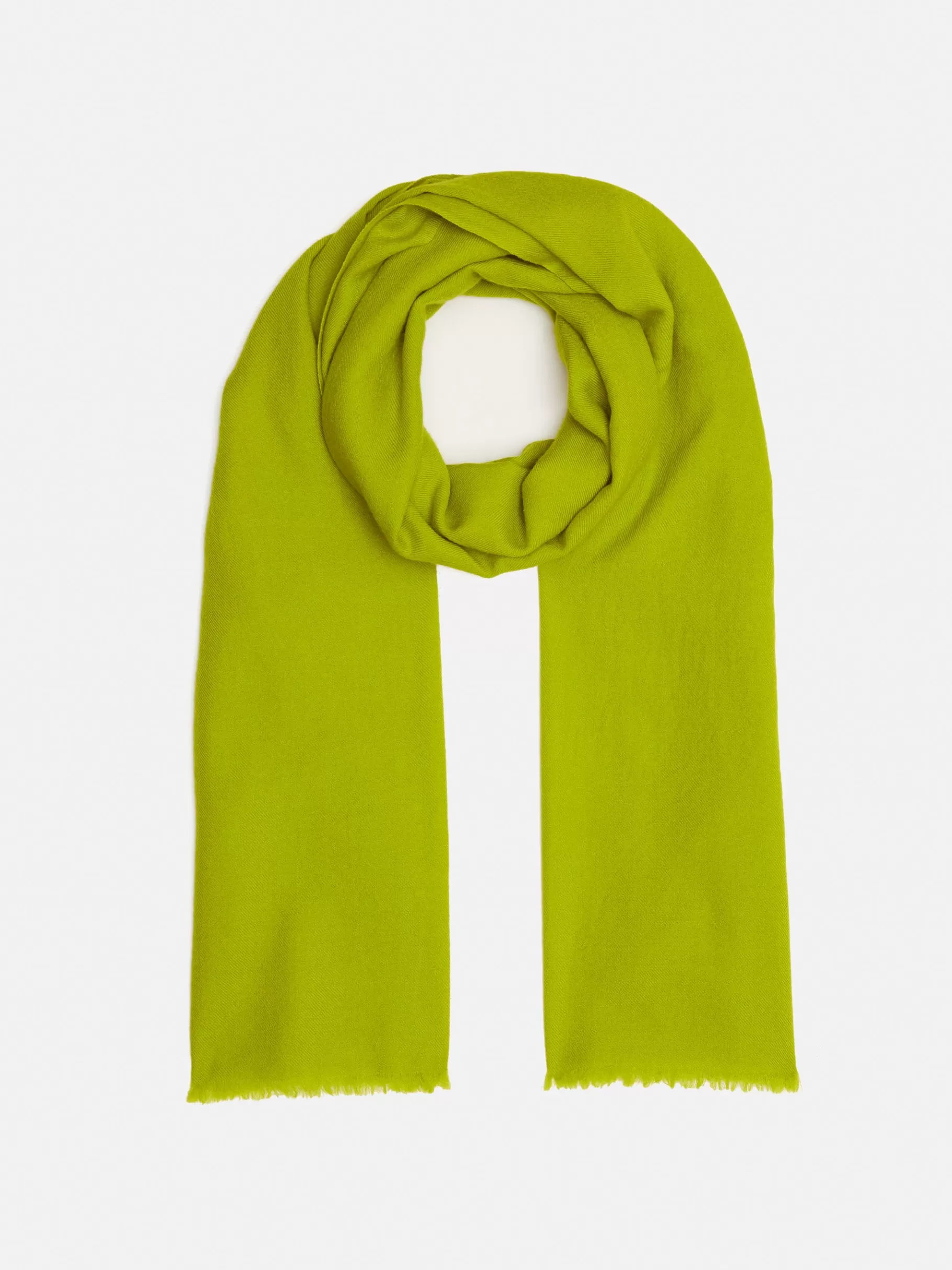 Jigsaw Ponchos & Scarves | Knitwear & Cashmere-Wool Silk Pashmina Lime
