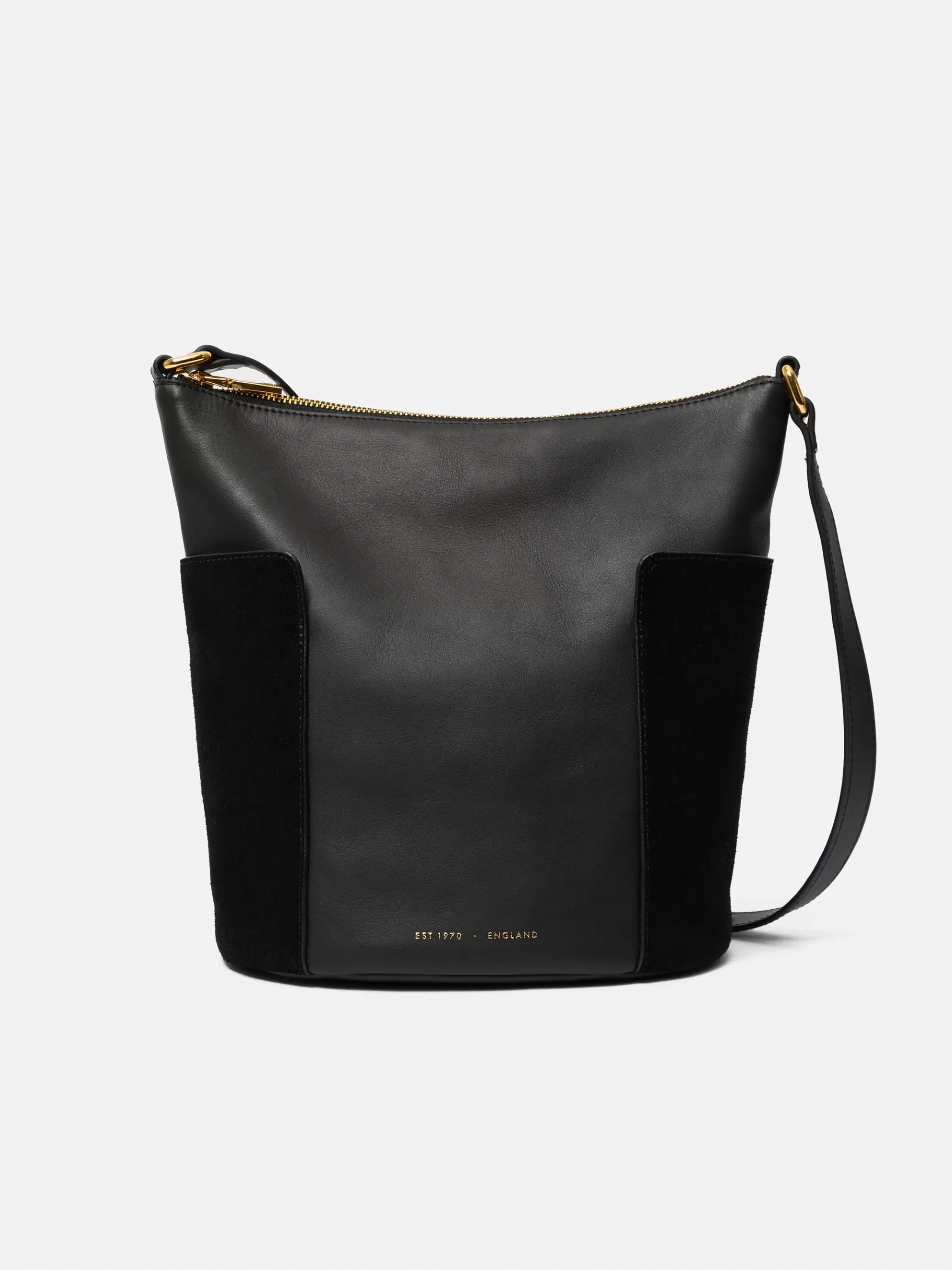 Jigsaw Wallets & Card Holders | Bags-York Slouchy Bucket Bag Black